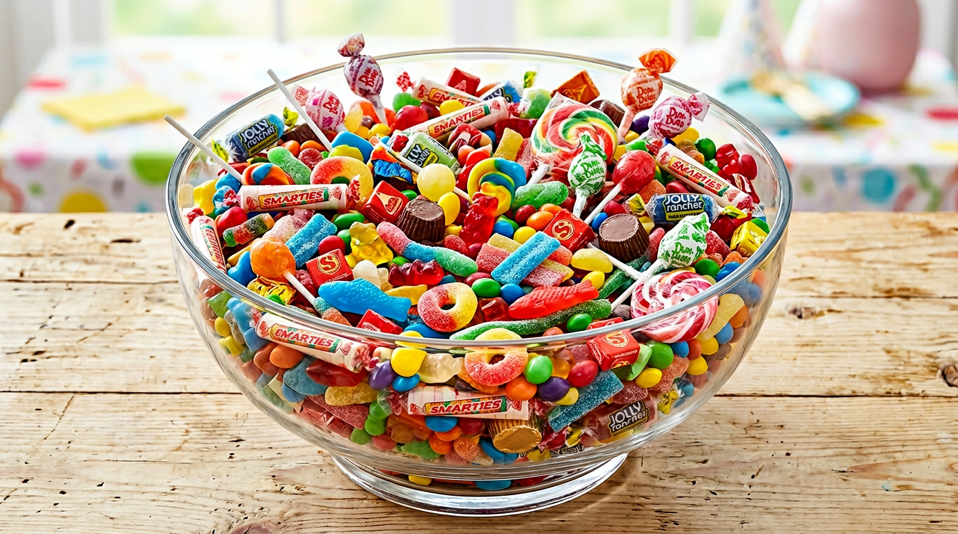 Dulces surtidos al mayoreo