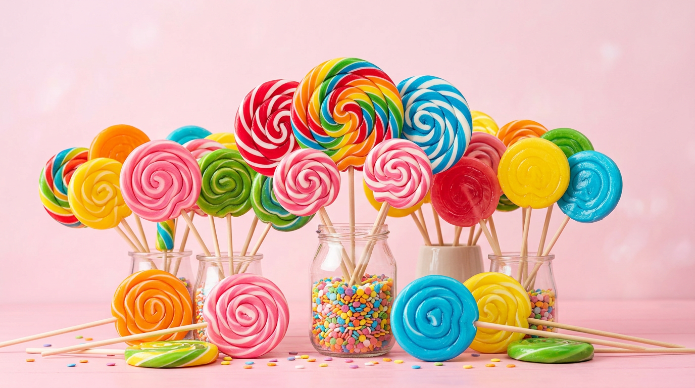 Paletas al mayoreo - paletas de caramelo y chocolate